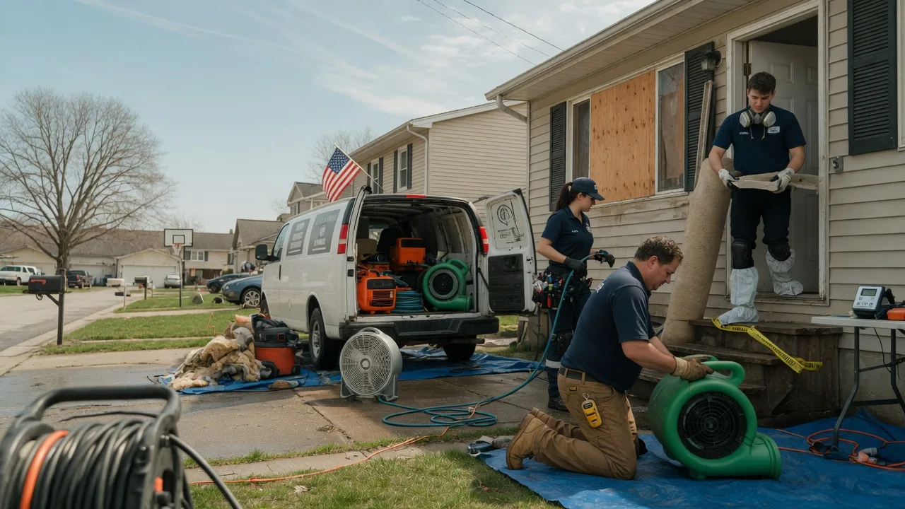 Water Damage Restoration in Sargeant, MN near me
